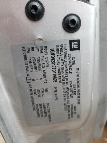 Photo 10 from auction – 2007 CHEVROLET UPLANDER L with VIN 1GNDV23177D179005