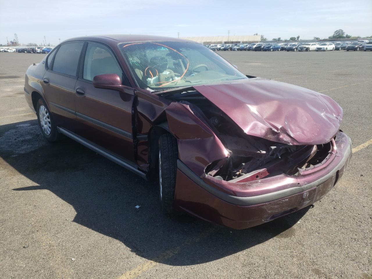 CHEVROLET IMPALA 2004 with VIN 2G1WF52E649291347 - Photo from auction