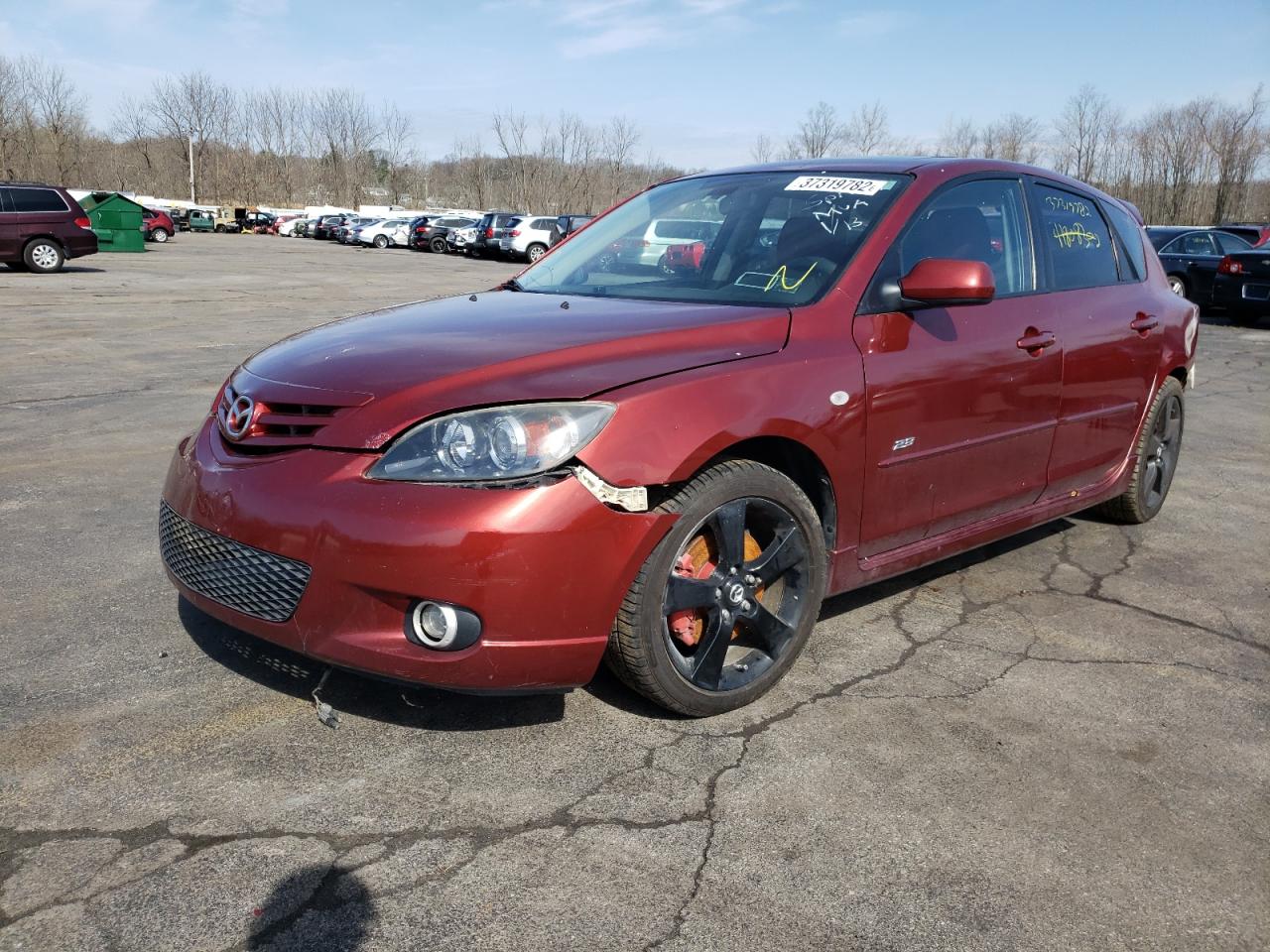 Photo 2 from auction – 2006 MAZDA 3 HATCHBAC with VIN JM1BK344661540604