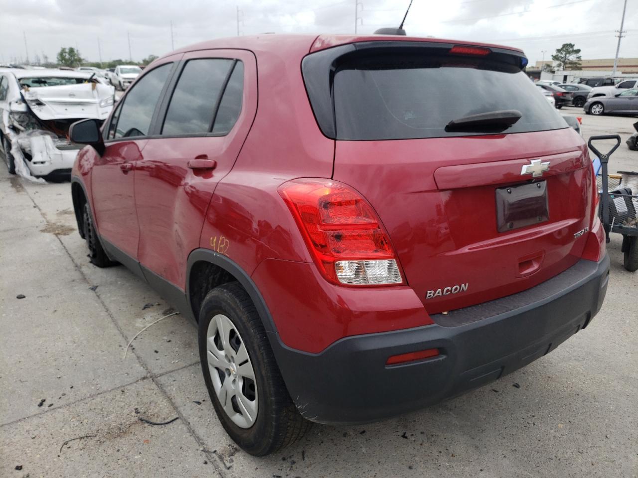 Photo 3 from auction – 2015 CHEVROLET TRAX LS with VIN KL7CJKSB5FB131245