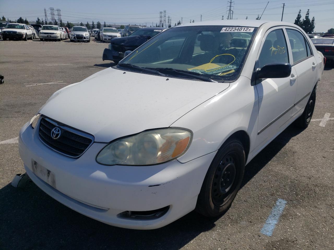 Photo 2 from auction – 2007 TOYOTA COROLLA SE with VIN 1NXBR32E77Z793983