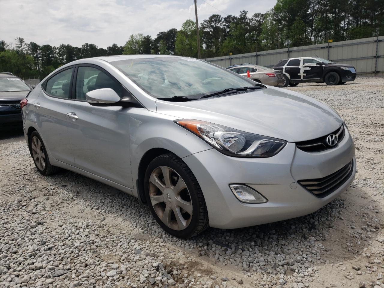 HYUNDAI ELANTRA 2012 with VIN 5NPDH4AE1CH085952 - Photo from auction