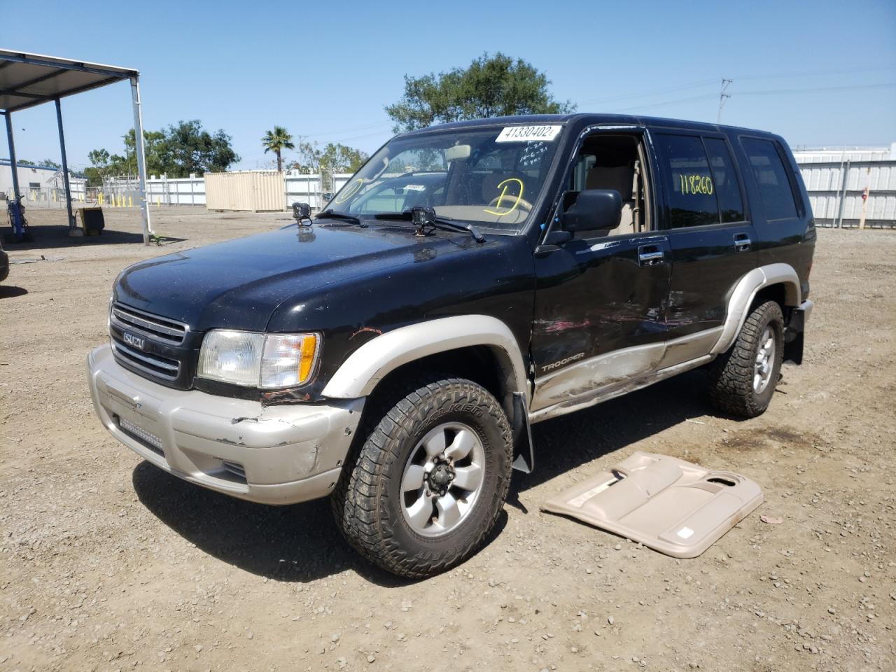Photo 2 from auction – 2001 ISUZU TROOPER S with VIN JACDJ58X117J05134