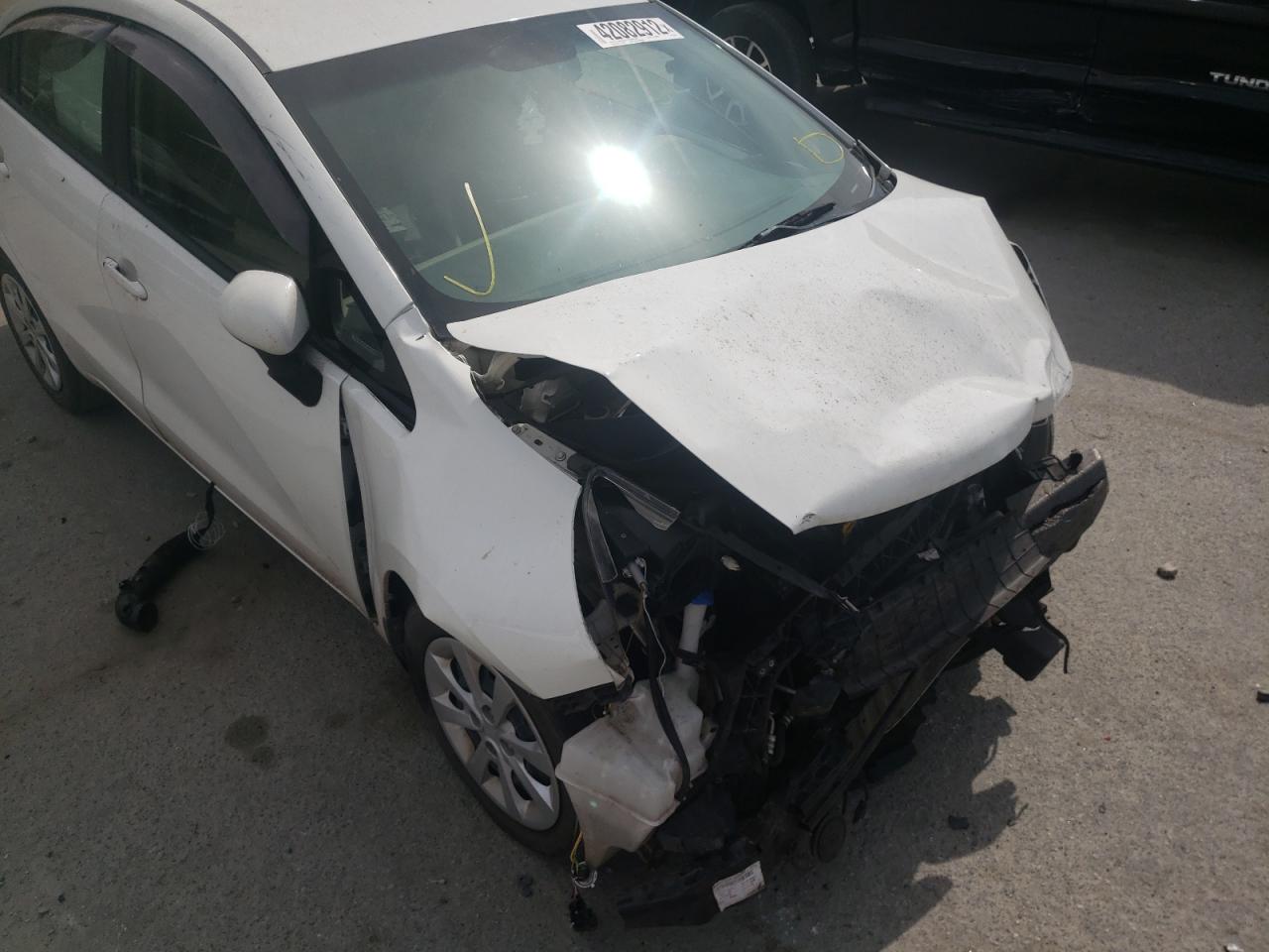 Photo 9 from auction – 2013 KIA RIO LX with VIN KNADM4A35D6306889