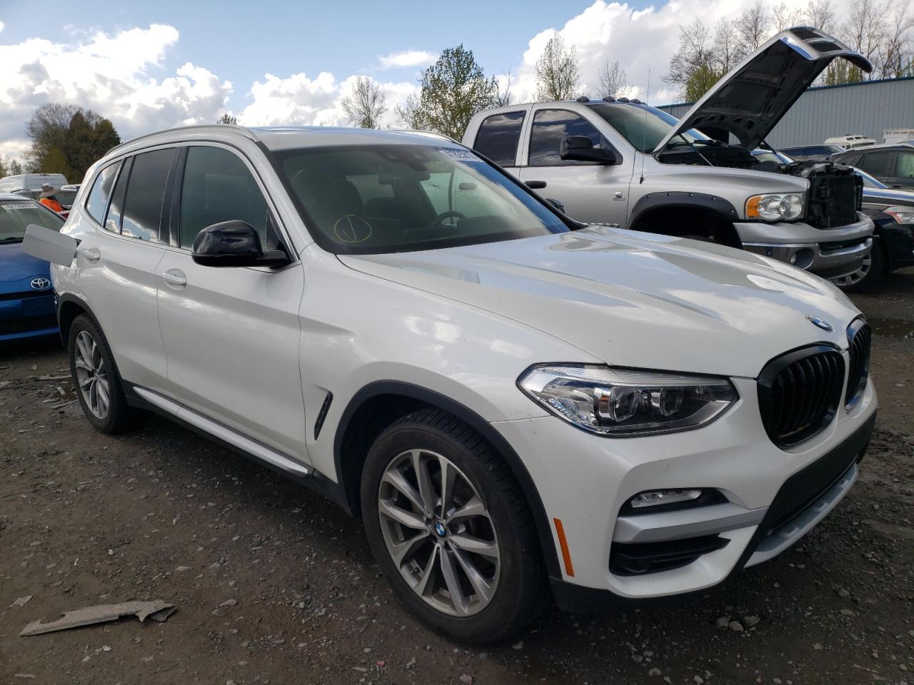 Photo 1 from auction – 2019 BMW X3 XDRIVE3 with VIN 5UXTR9C58KLE17299