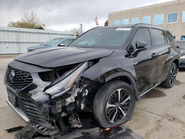 Photo 2 from auction – 2021 TOYOTA HIGHLANDER with VIN 5TDJZRBH9MS082461