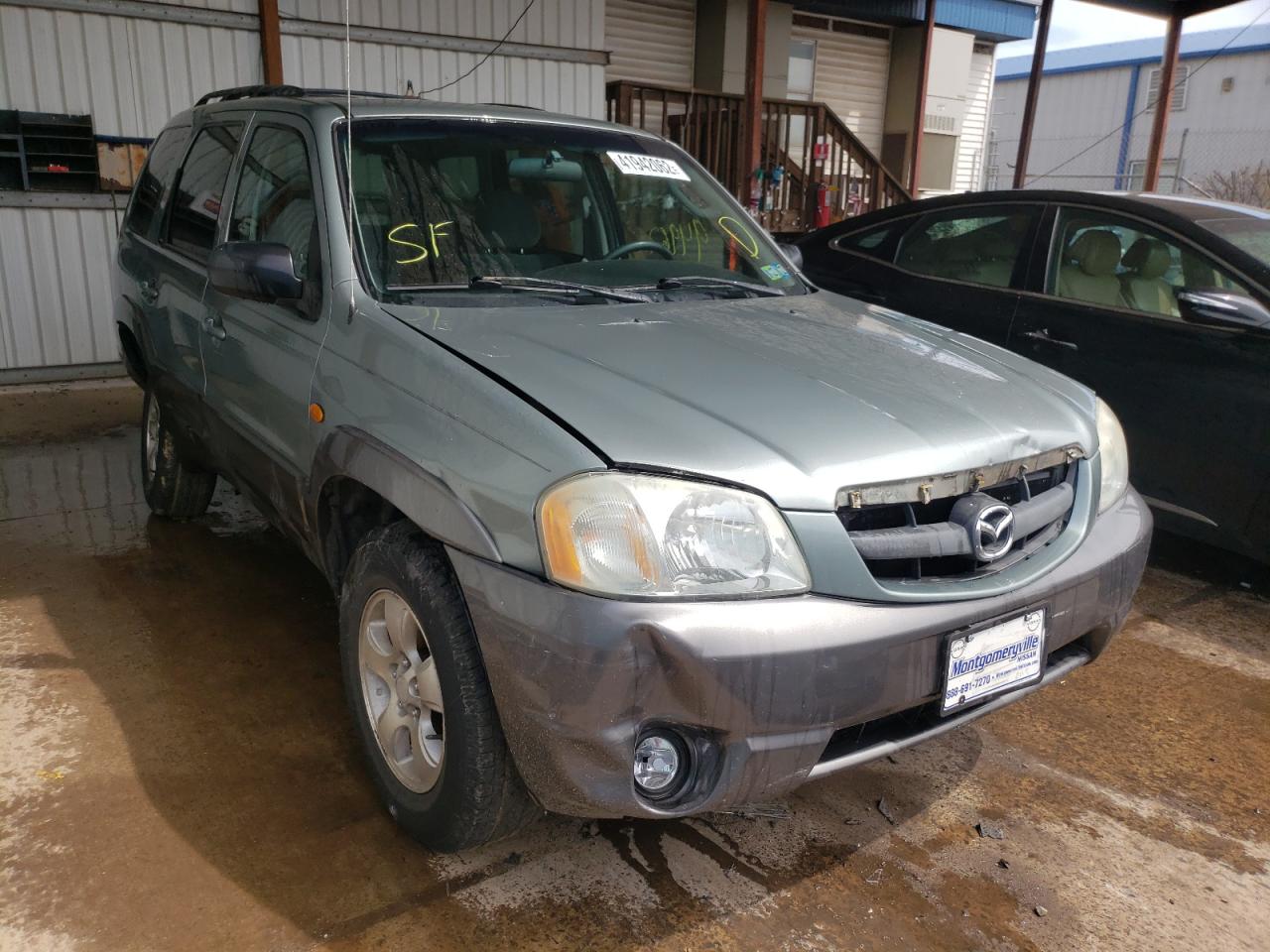 MAZDA TRIBUTE LX 2003 with VIN 4F2YZ04143KM10448 - Photo from auction