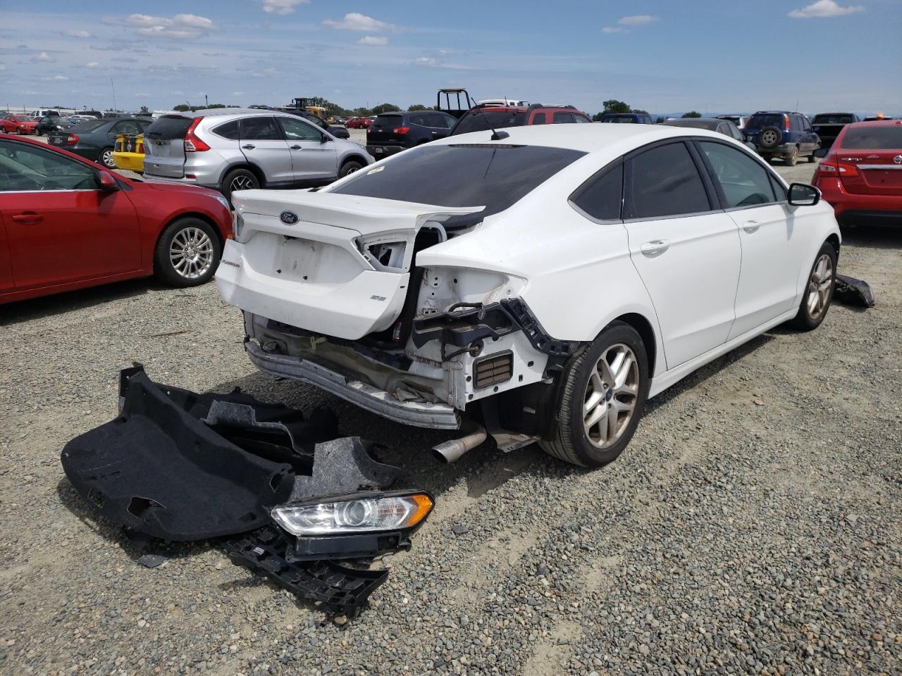 Photo 4 from auction – 2016 FORD FUSION SE with VIN 3FA6P0H7XGR134702