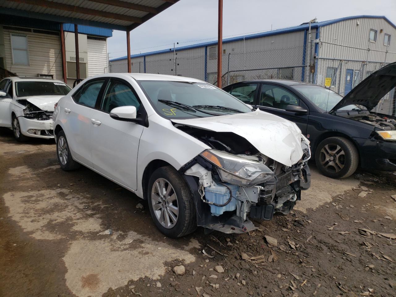 TOYOTA COROLLA L 2015 with VIN 2T1BURHE5FC415380 - Photo from auction