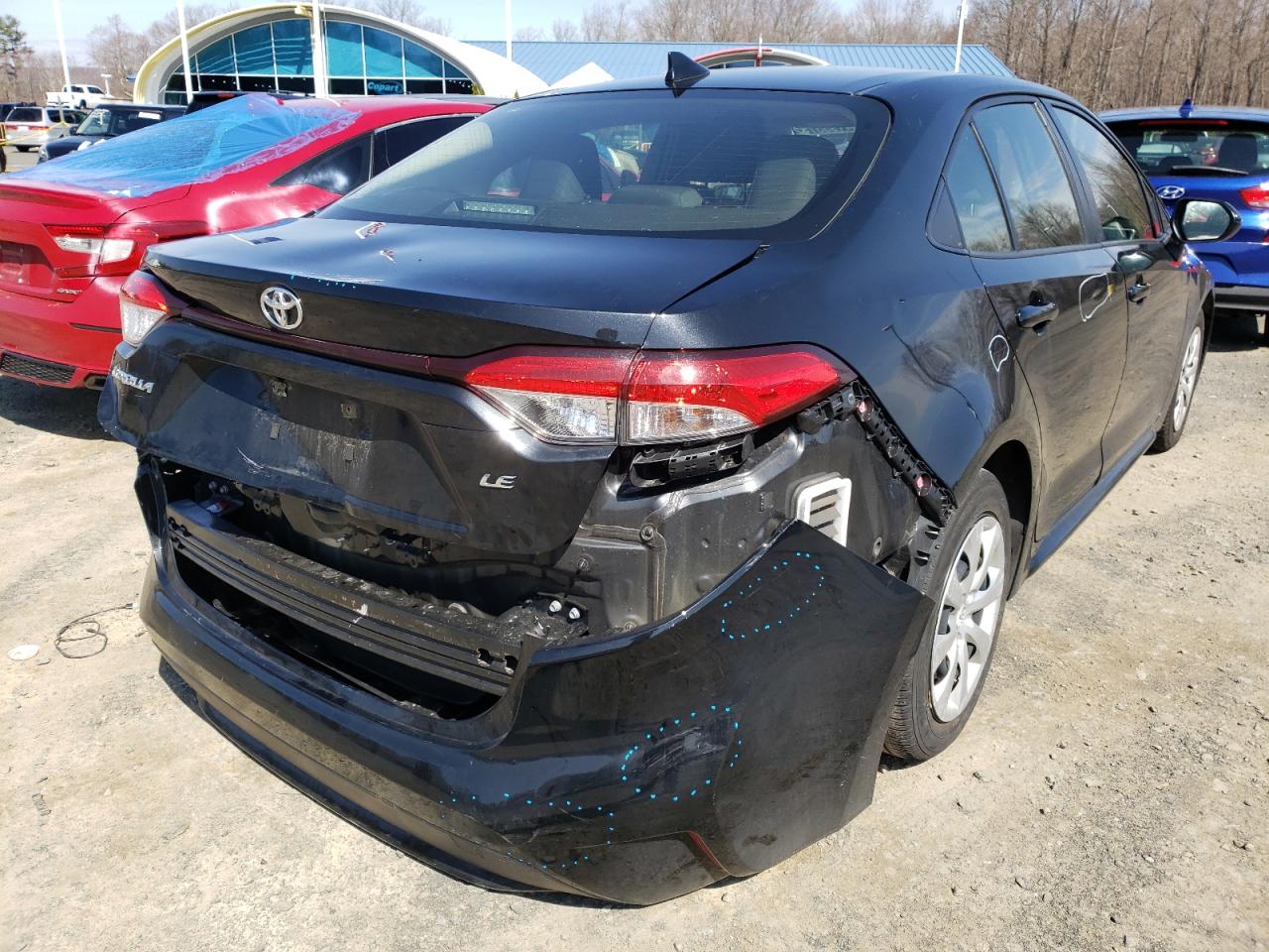 Photo 4 from auction – 2020 TOYOTA COROLLA LE with VIN JTDEPRAE2LJ088662