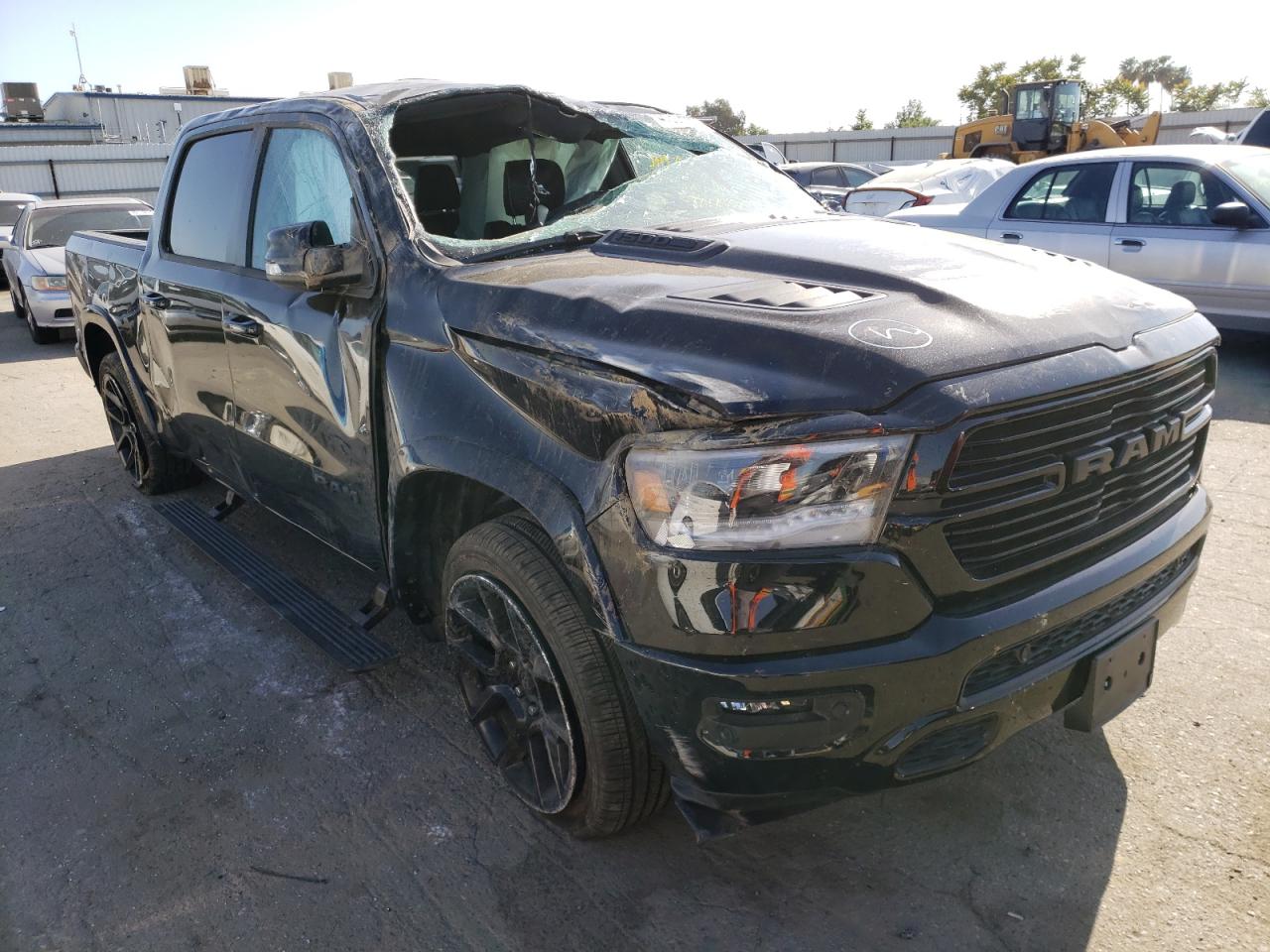 Photo 1 from auction – 2021 RAM 1500 LARAM with VIN 1C6RREJT5MN769094