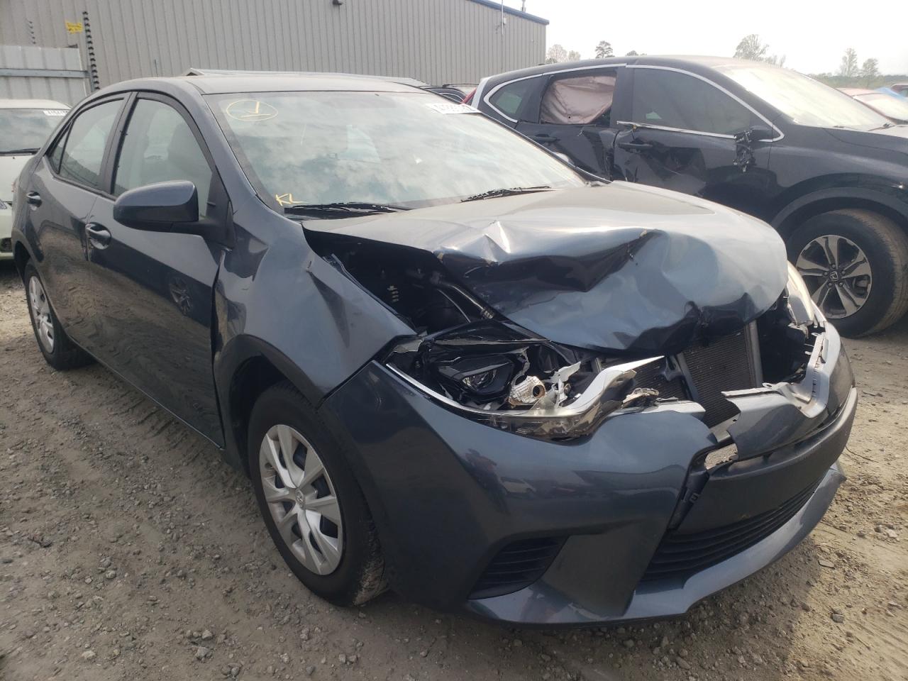 TOYOTA COROLLA L 2014 with VIN 2T1BURHEXEC014650 - Photo from auction
