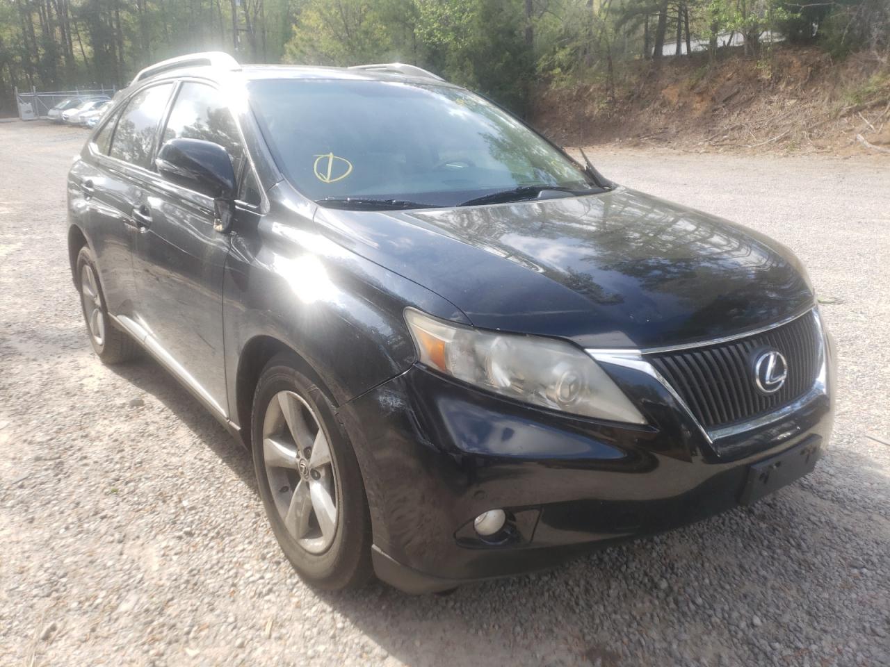 LEXUS RX 350 2010 with VIN 2T2BK1BA4AC010791 - Photo from auction