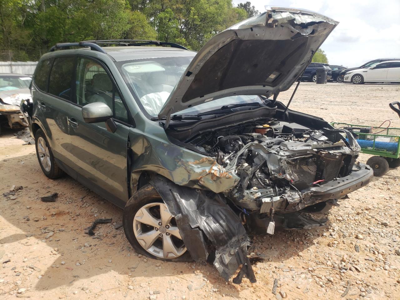 SUBARU FORESTER 2 2016 with VIN JF2SJADC2GH400137 - Photo from auction