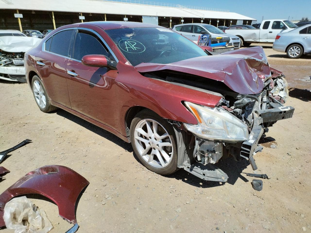 NISSAN MAXIMA S 2013 z numerem VIN 1N4AA5AP3DC836034 - Zdjęcie z aukcji