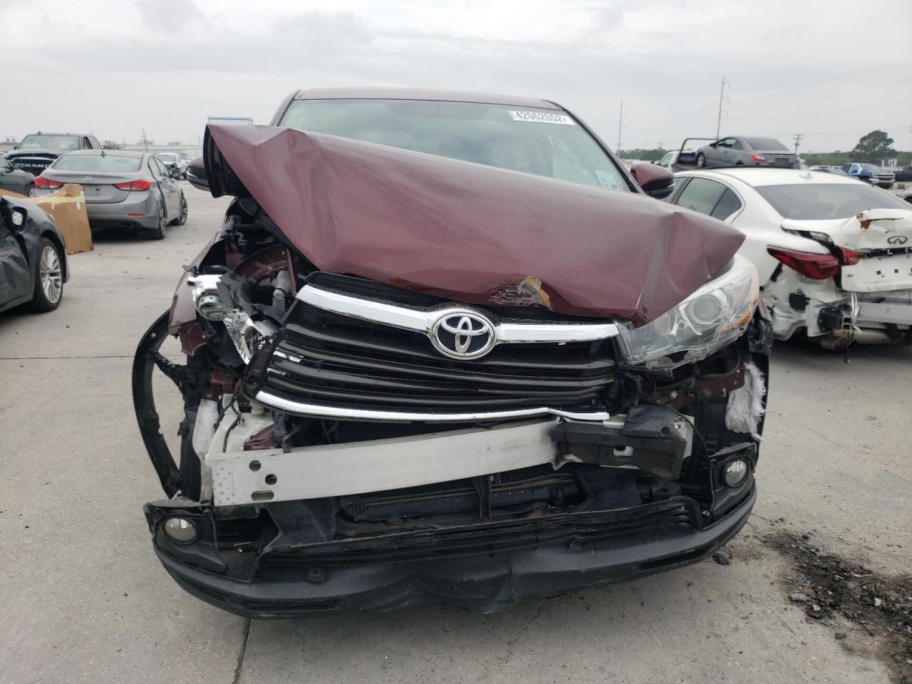 صورة رقم 9 من المزاد - 2015 TOYOTA HIGHLANDER مع VIN 5TDZKRFH9FS089737