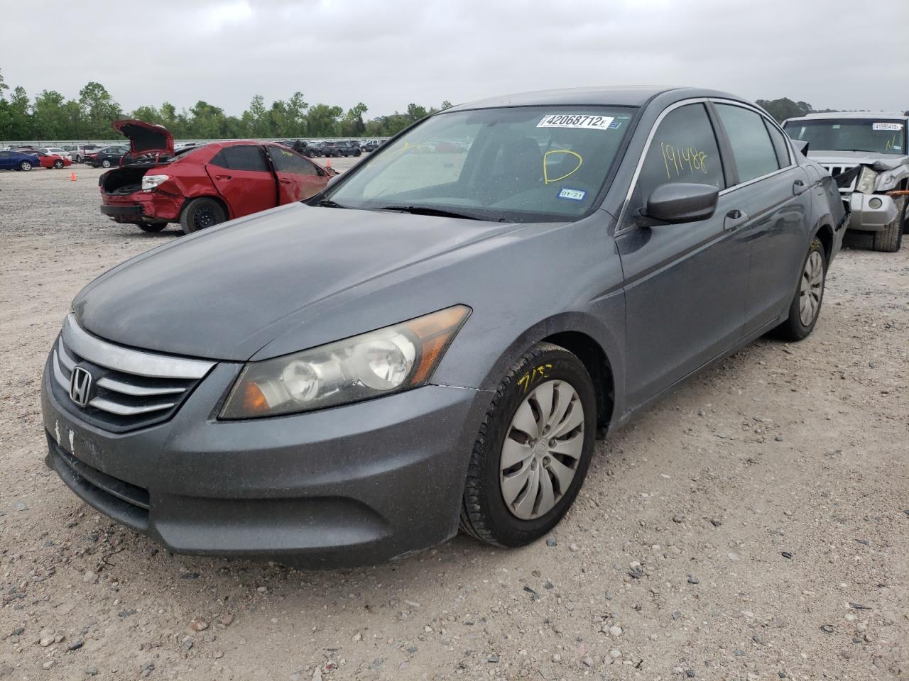 Photo 2 from auction – 2012 HONDA ACCORD LX with VIN 1HGCP2F30CA234807