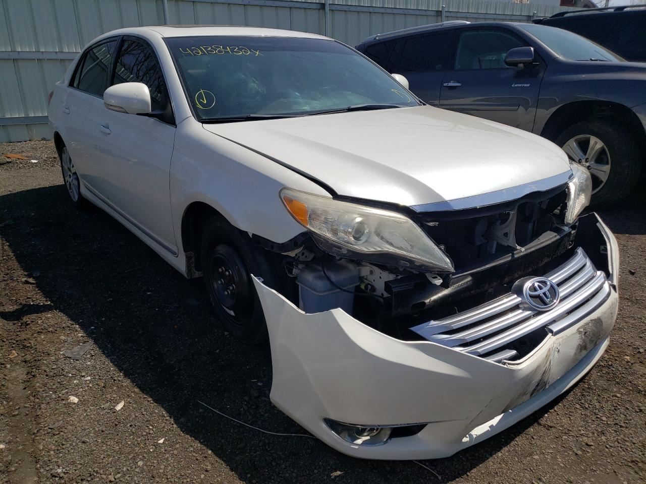 TOYOTA AVALON BAS 2012 with VIN 4T1BK3DB4CU444815 - Photo from auction