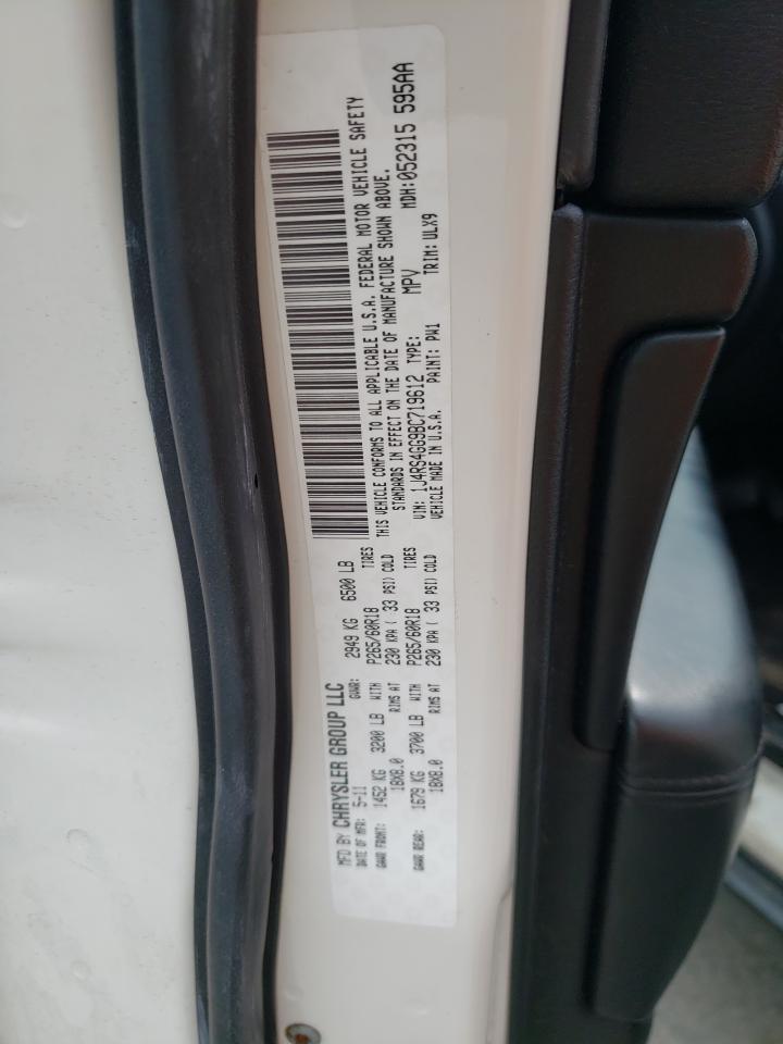 Photo 10 from auction – 2011 JEEP GRAND CHER with VIN 1J4RS4GG9BC719612