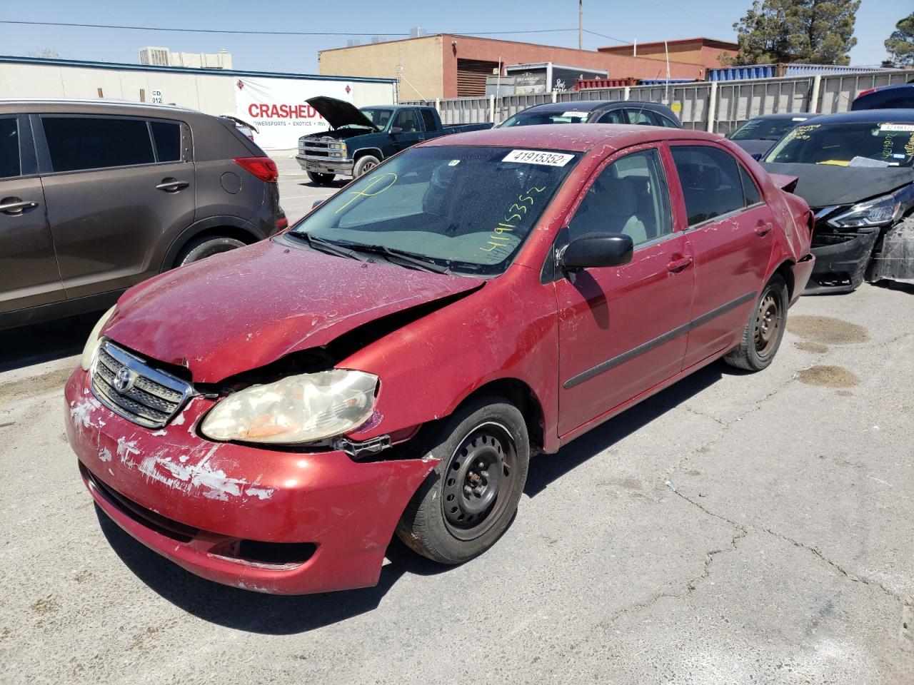 Photo 2 from auction – 2005 TOYOTA COROLLA CE with VIN 1NXBR32E25Z547503