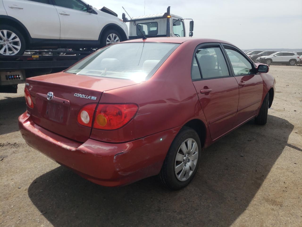 Photo 4 from auction – 2004 TOYOTA COROLLA CE with VIN 2T1BR32E64C272458