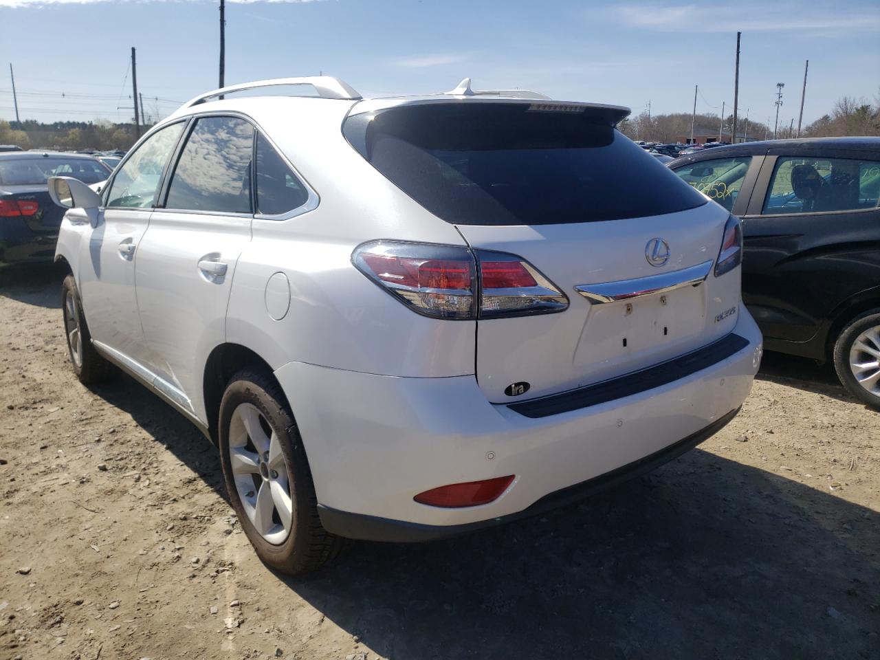 Photo 3 from auction – 2013 LEXUS RX 350 BAS with VIN 2T2BK1BA0DC162880