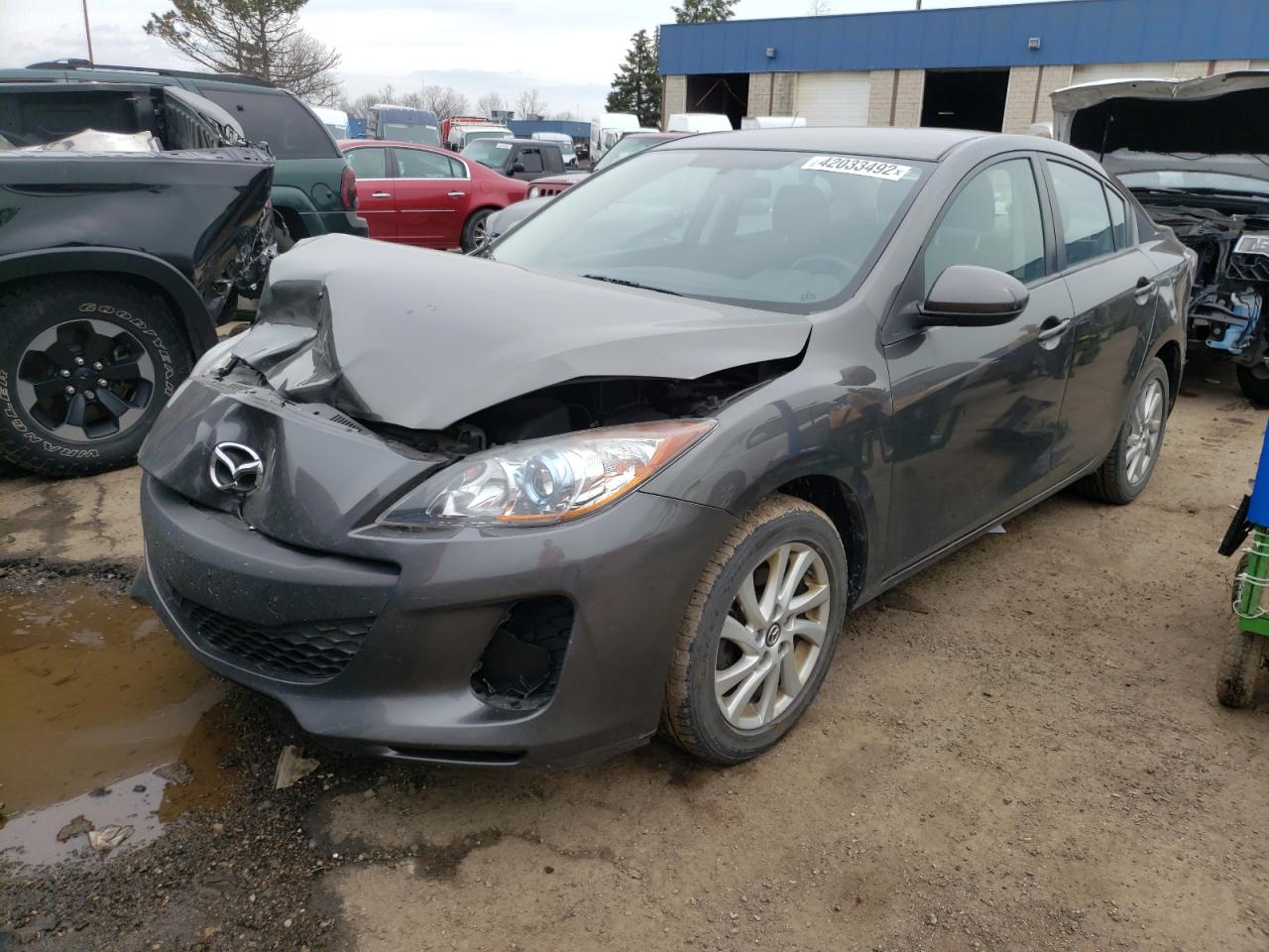 Photo 2 from auction – 2013 MAZDA 3 I with VIN JM1BL1V71D1830501