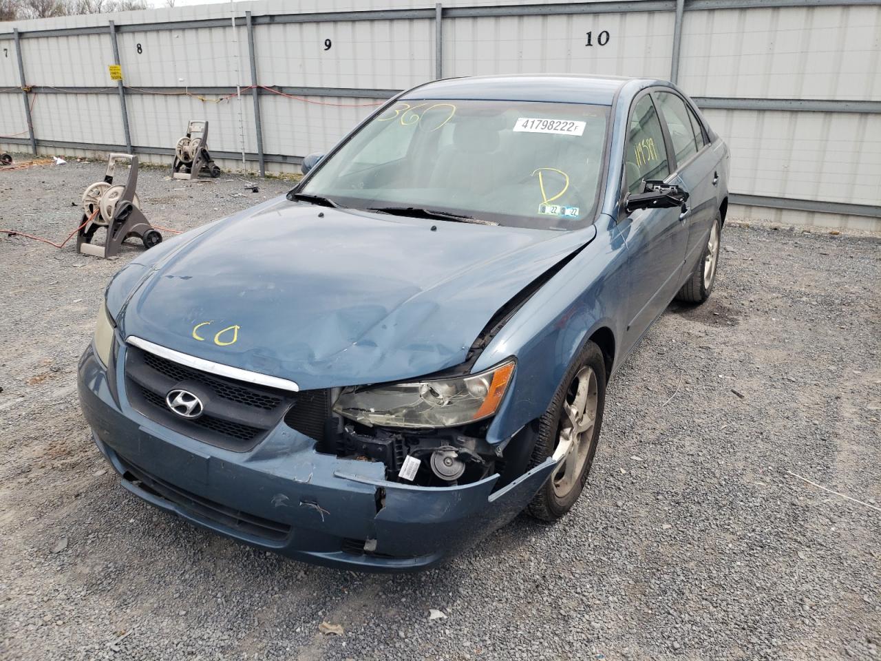Photo 2 from auction – 2007 HYUNDAI SONATA SE with VIN 5NPEU46FX7H175334