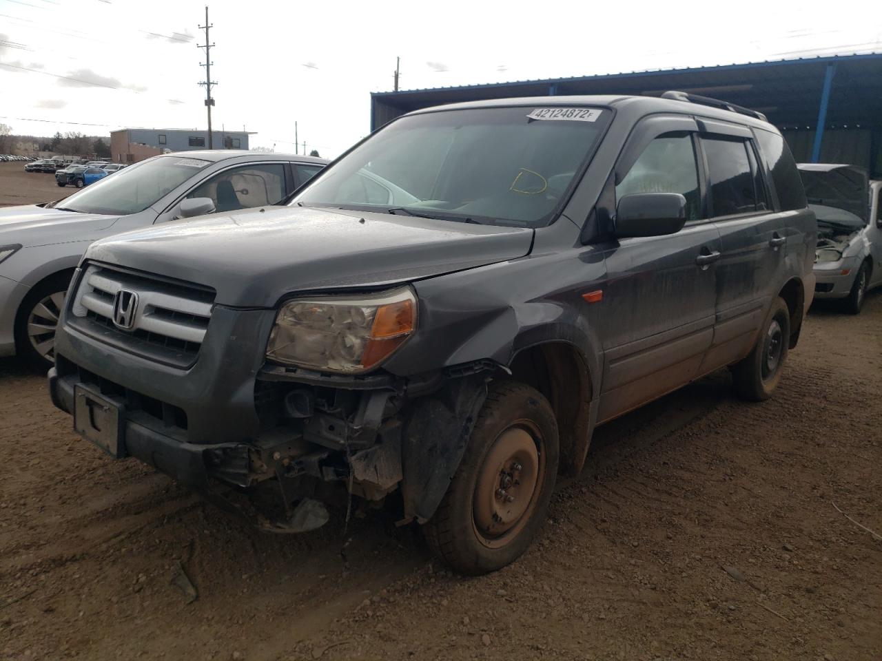Photo 2 from auction – 2008 HONDA PILOT EXL with VIN 5FNYF18758B052942