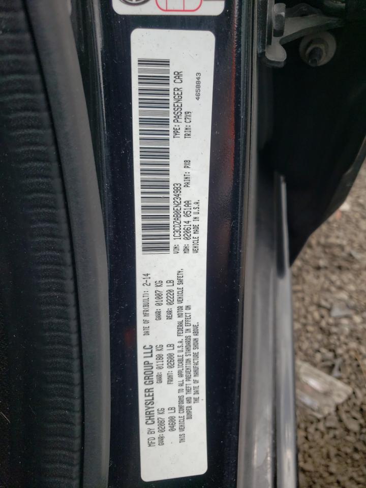 Photo 10 from auction – 2014 DODGE AVENGER SE with VIN 1C3CDZAB0EN234983