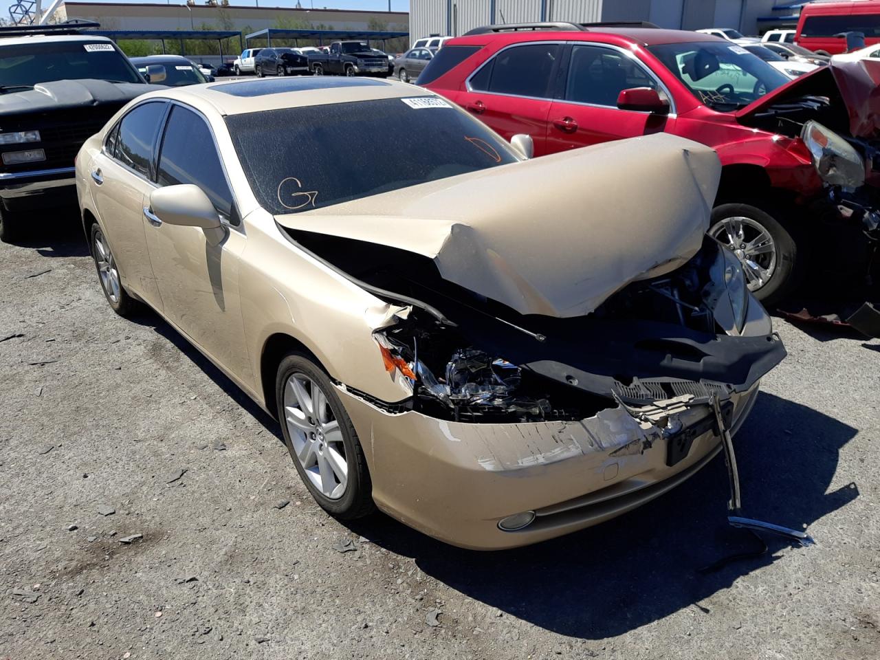 LEXUS ES 350 2007 with VIN JTHBJ46G872119378 - Photo from auction