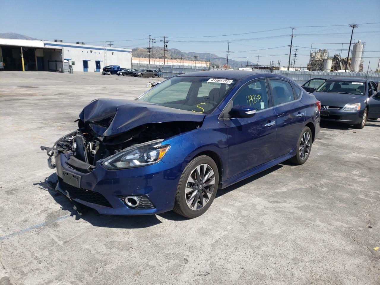 Photo 2 from auction – 2016 NISSAN SENTRA SR with VIN 3N1AB7AP8GY315344