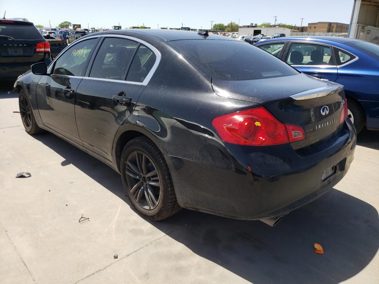 Photo 3 from auction – 2012 INFINITI G25 with VIN JN1DV6AR6CM860312