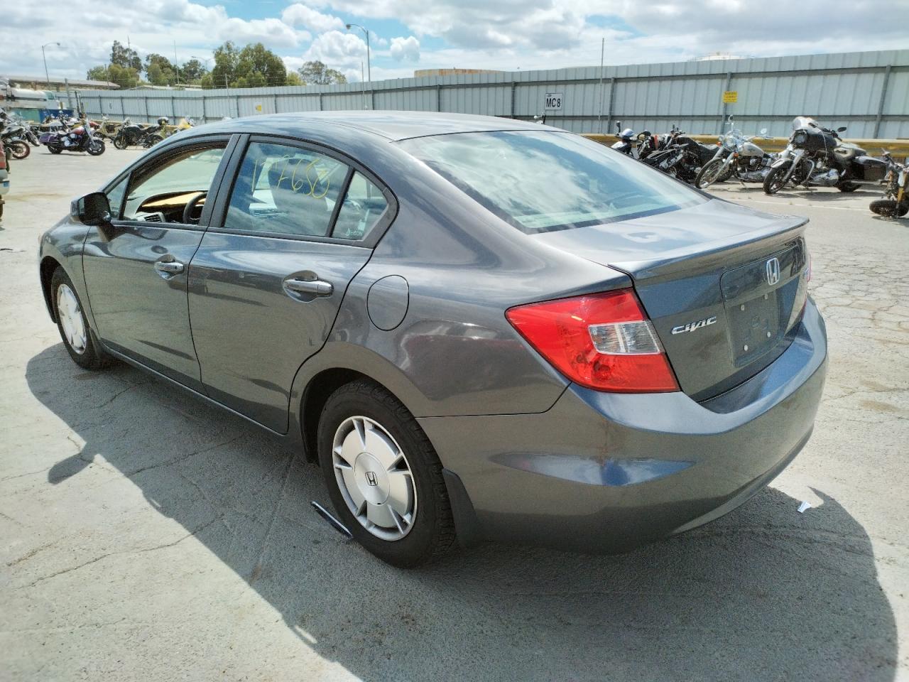 Photo 3 from auction – 2012 HONDA CIVIC HF with VIN 2HGFB2F62CH546747