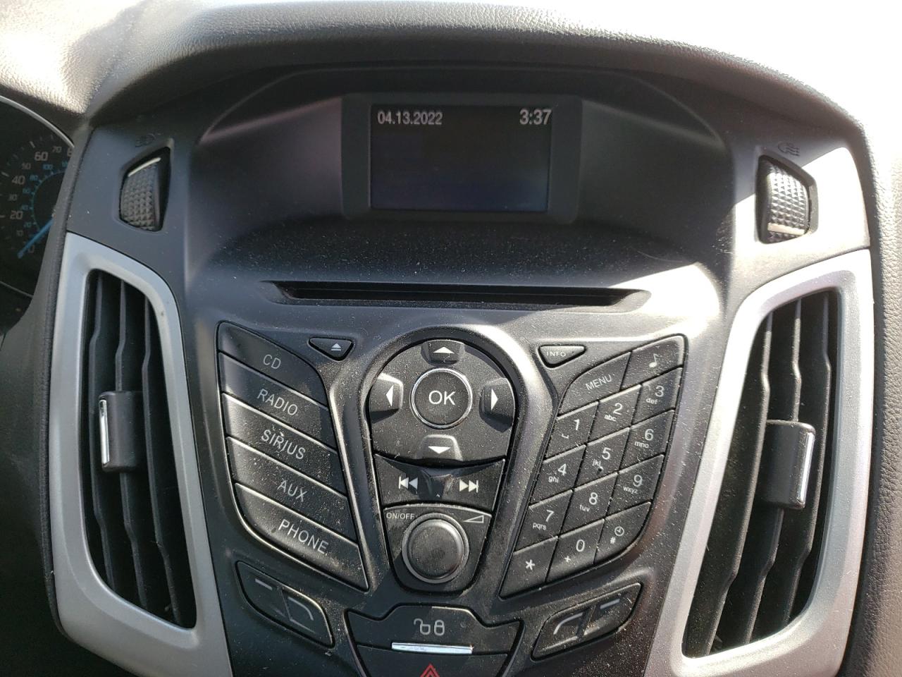 Photo 9 from auction – 2012 FORD FOCUS SE with VIN 1FAHP3F26CL216453
