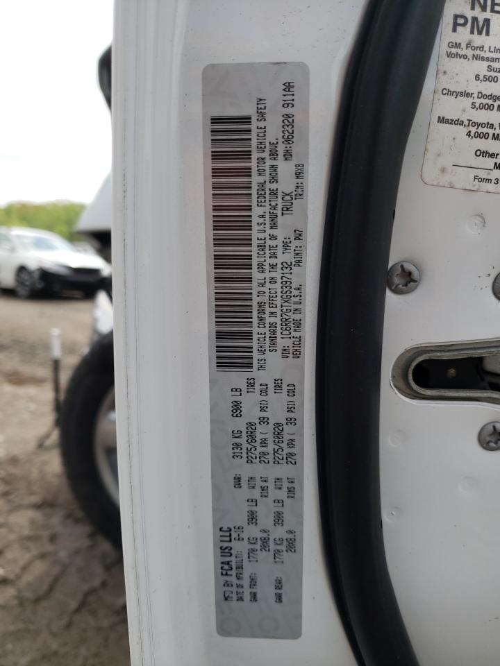 Photo 20 from auction – 2016 RAM 1500 SLT with VIN 1C6RR7GTXGS397132