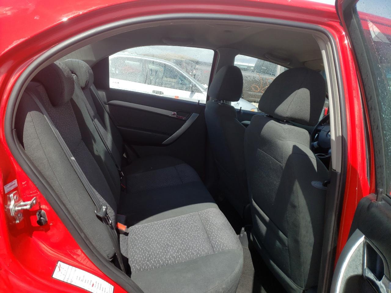 Photo 6 from auction – 2011 CHEVROLET AVEO LT with VIN KL1TG5DE0BB145081