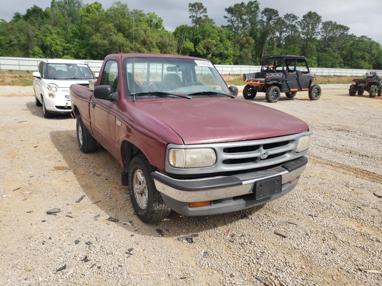 MAZDA B2300 1997 with VIN 4F4CR12A6VTM08692 - Photo from auction