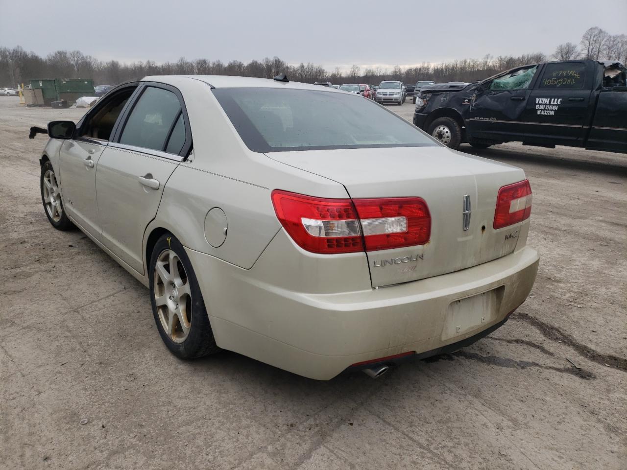 Photo 3 from auction – 2007 LINCOLN MKZ with VIN 3LNHM26T67R645987