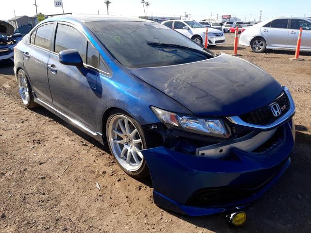 HONDA CIVIC SI 2013 with VIN 2HGFB6E57DH706638 - Photo from auction