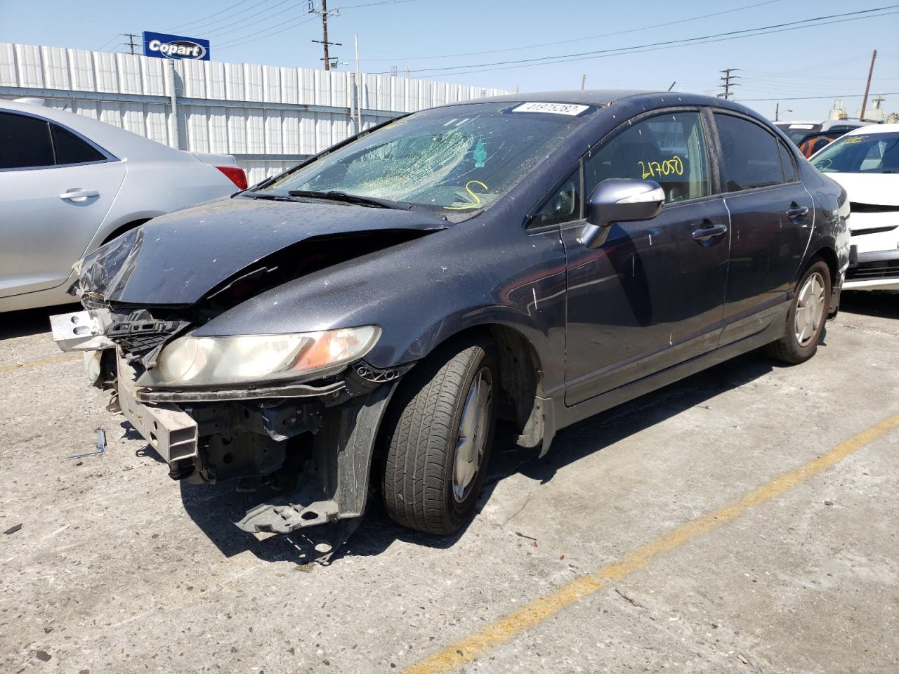 Photo 2 from auction – 2010 HONDA CIVIC HYBR with VIN JHMFA3F28AS004867
