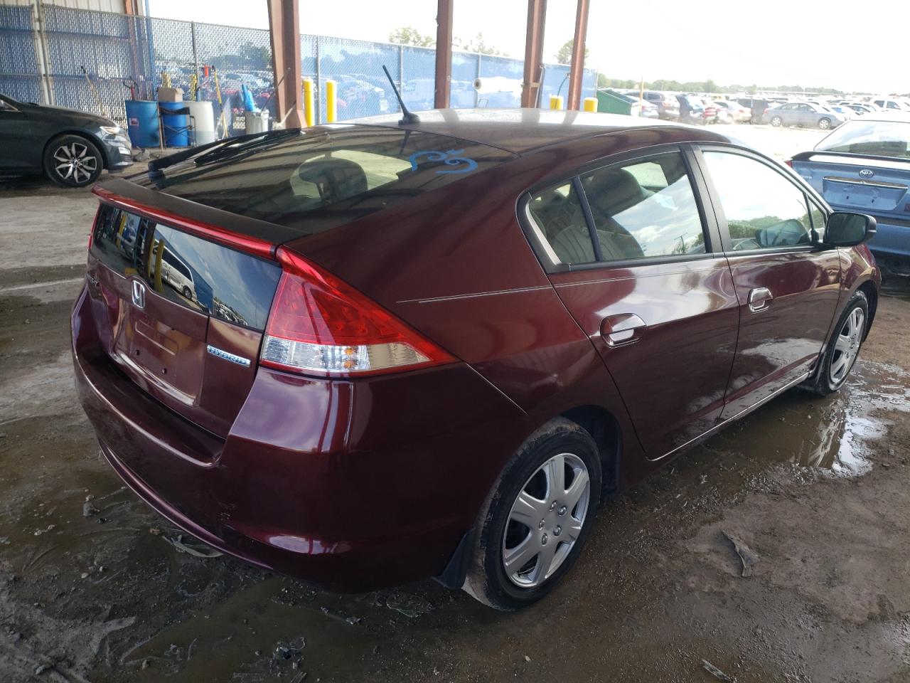 Photo 4 from auction – 2011 HONDA INSIGHT with VIN JHMZE2H34BS011494