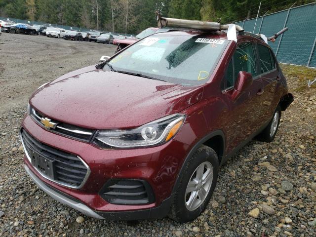Photo 2 from auction – 2017 CHEVROLET TRAX 1LT with VIN 3GNCJPSB5HL164867