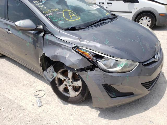 Photo 9 from auction – 2014 HYUNDAI ELANTRA SE with VIN 5NPDH4AE8EH525913