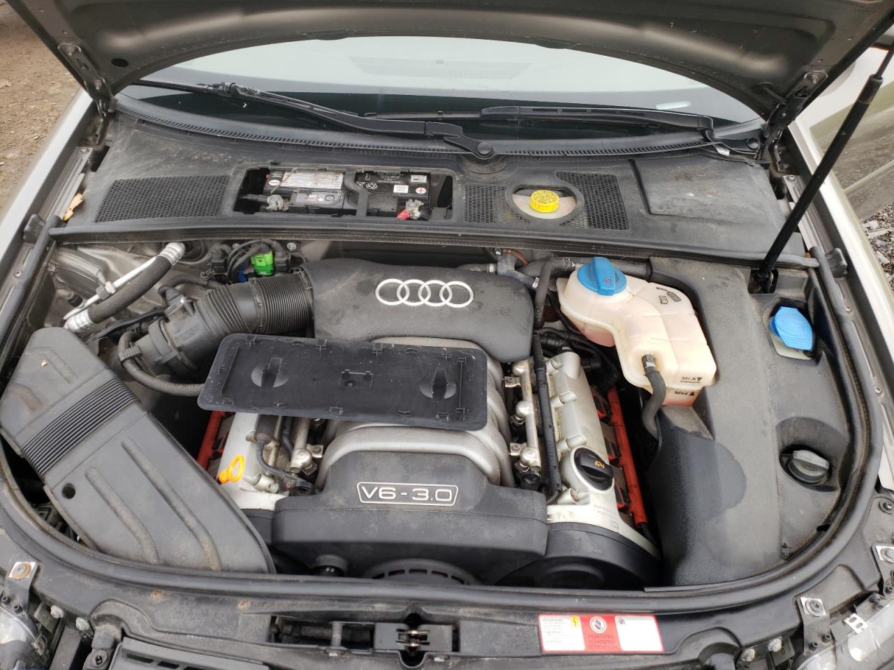 Photo 7 from auction – 2004 AUDI A4 QUATTRO with VIN WAUDT48H54K012145
