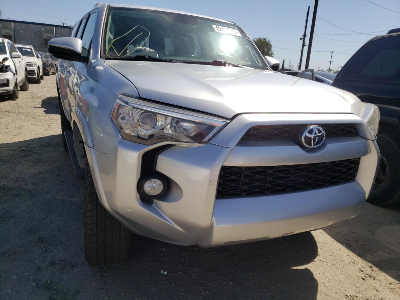 TOYOTA 4RUNNER SR 2015 with VIN JTEBU5JR3F5228864 - Photo from auction