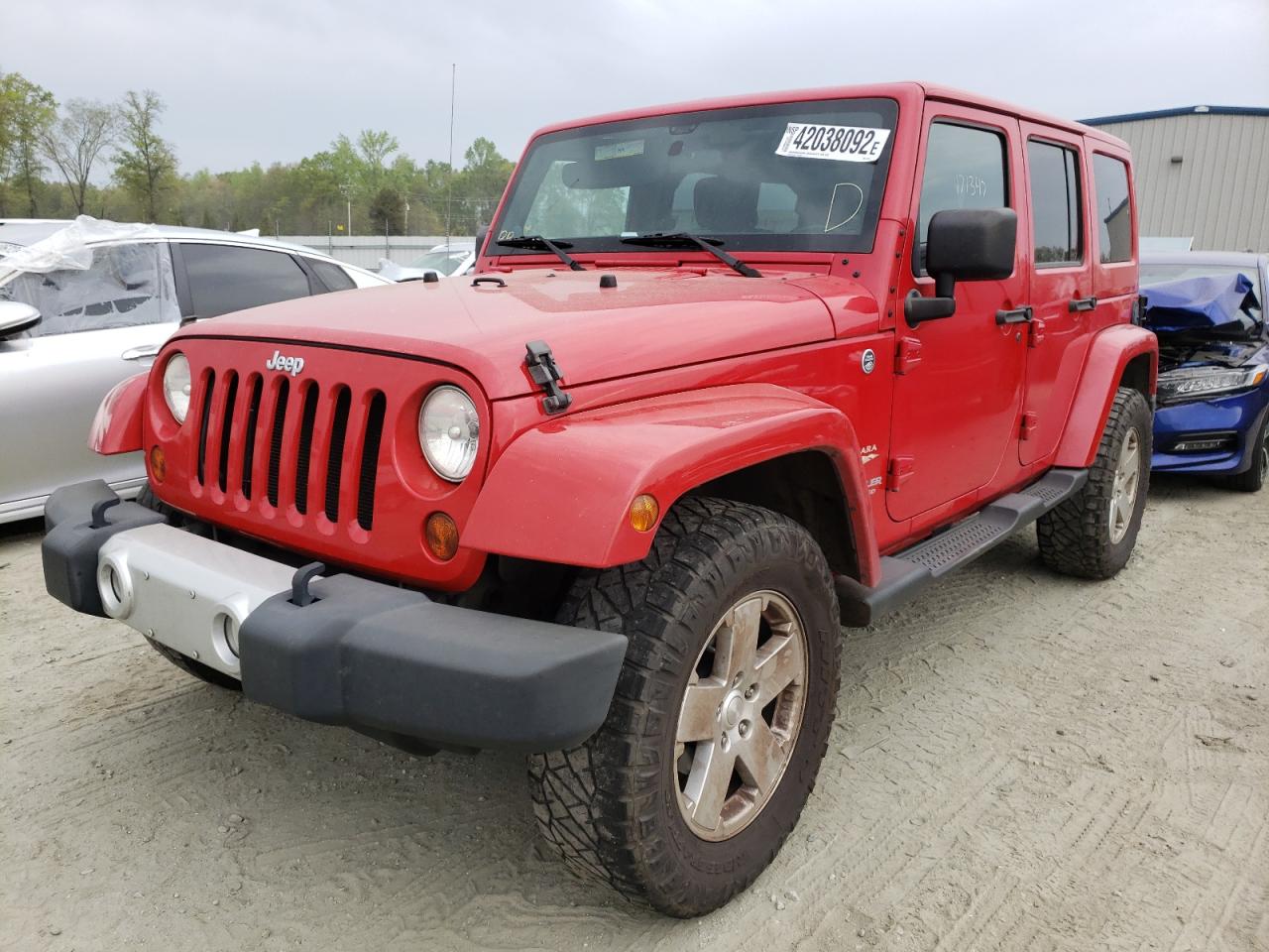 Photo 2 from auction – 2011 JEEP WRANGLER U with VIN 1J4BA5H15BL632441