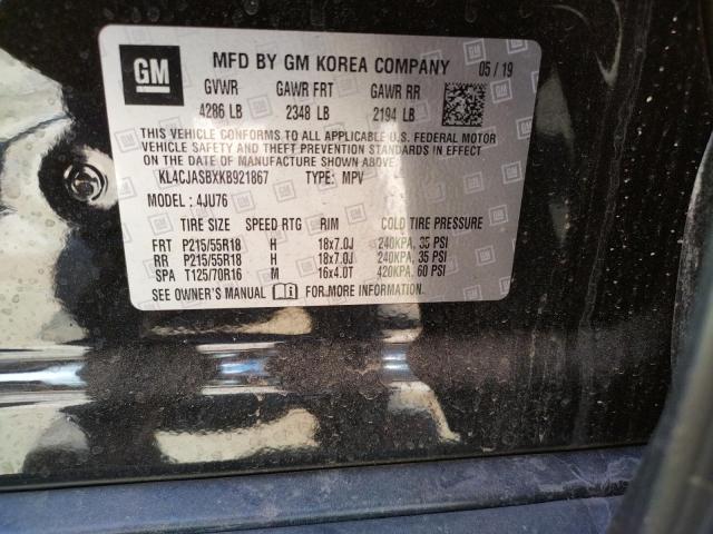 Photo 10 from auction – 2019 BUICK ENCORE PRE with VIN KL4CJASBXKB921867