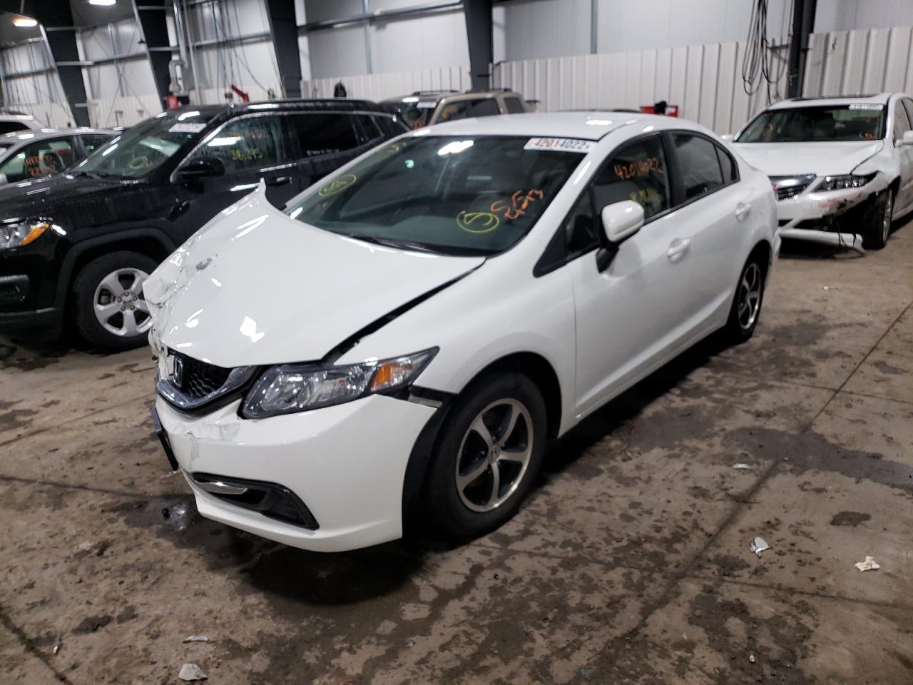 Photo 2 from auction – 2015 HONDA CIVIC SE with VIN 19XFB2F71FE030323