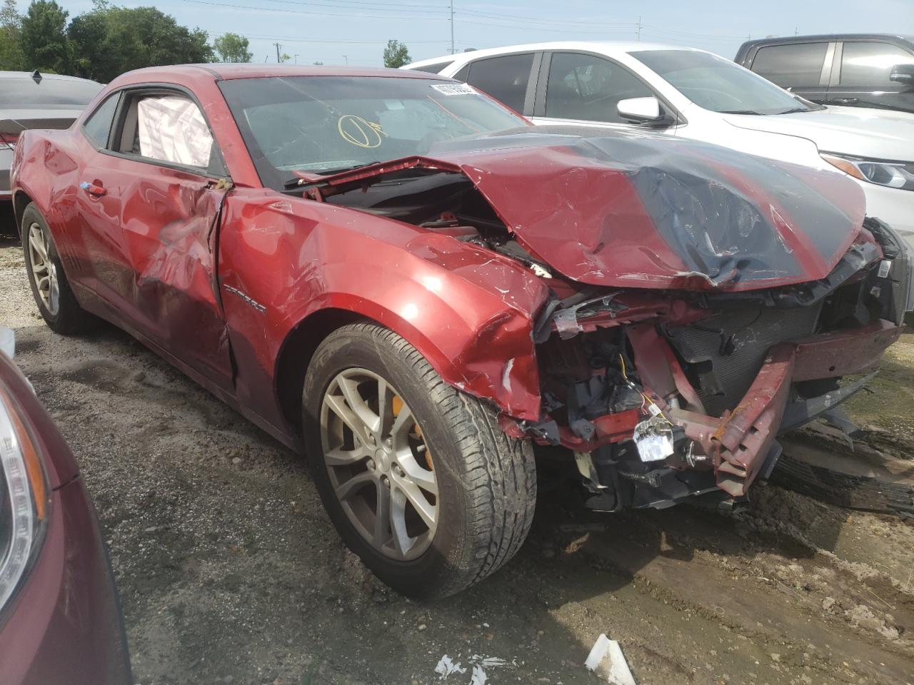 CHEVROLET CAMARO LS 2015 with VIN 2G1FB1E31F9215326 - Photo from auction
